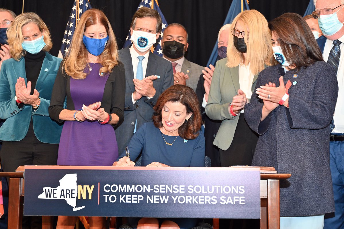 Governor Hochul signs 3 bills on gun safety