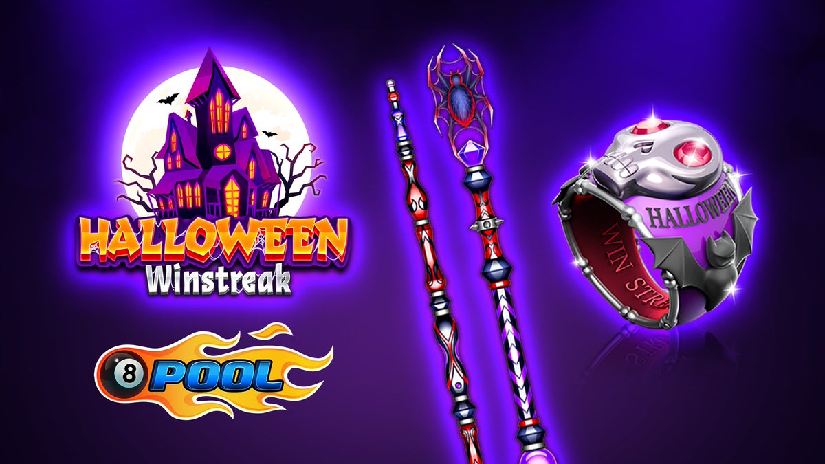 8ballpool's tweet photo. Guess what returns tomorrow, Ballers π»π¦ποΈ Halloween Winstreak π How far will you get in this one? Time for some practice with this πΒ» https://t.co/d66rDunQjB
#HalloweenWinstreak #8BallPool #MoonlightEvent https://t.co/bHmOyzWoML