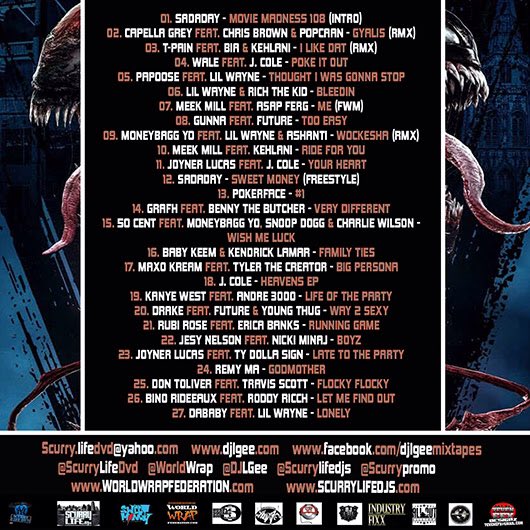 @SCURRYLIFEDJS PRESENTS @DJLGEE #MOVIEMADNESS108 VENOM LET THERE BE CARNAGE scurrylifedjs.com/2021/10/scurry… @SCURRYLIFEDVD @SCURRYPROMO @7EVENEFX @WORLDWRAP @WORLDWRAPMODELS @SADADAY