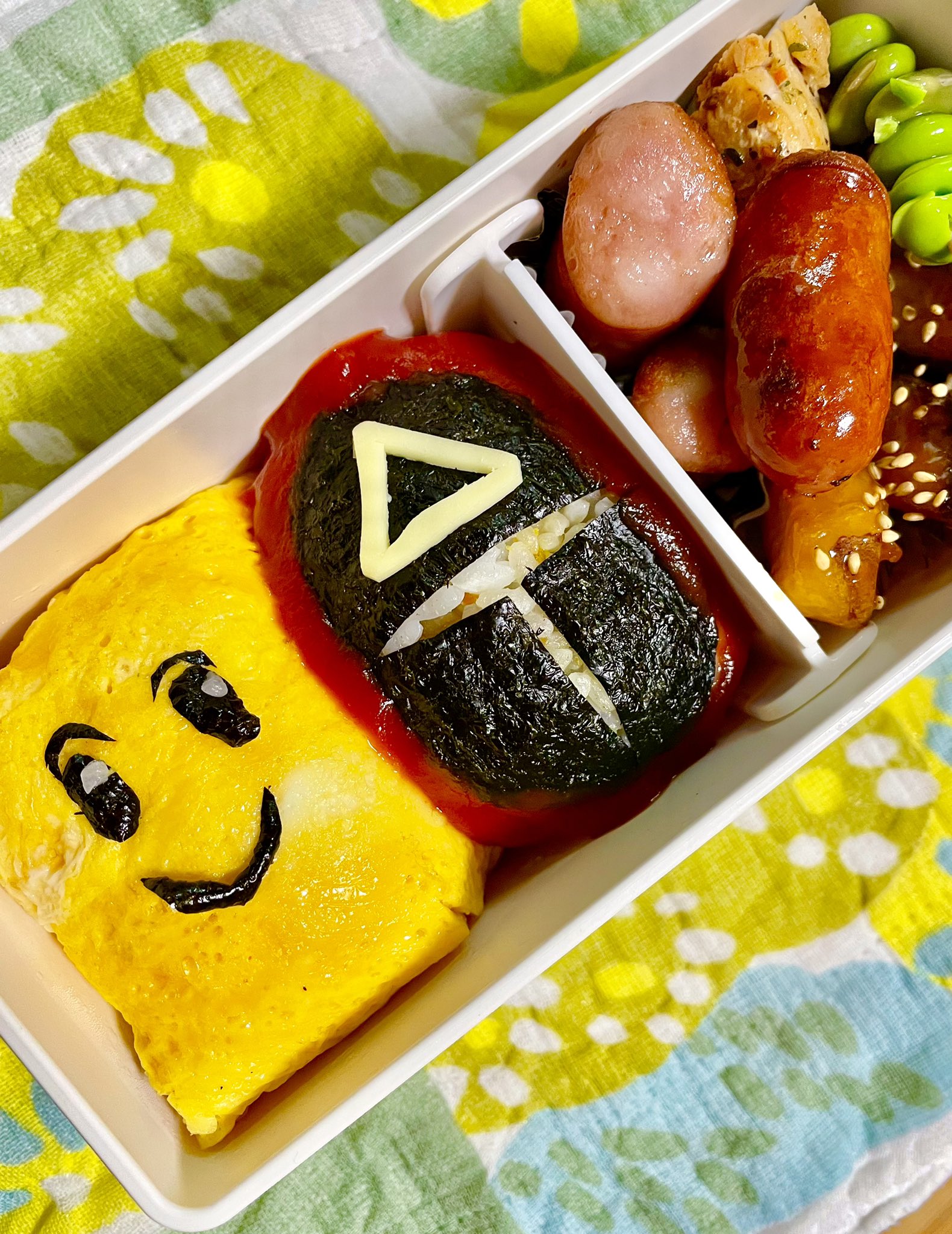 るーまちゃん イカゲームのキャラ弁 海苔が縮んで隙間できた また アレ何だったの 言われるかな 曇りなき眼 ロブロックス イカゲーム 오징어게임 T Co Huwsiv3txu Twitter るーまちゃん イカゲームのキャラ弁 海苔が縮んで隙間できた また アレ何だったの 言われるかな 曇りなき眼 ロブロックス イカゲーム 오징어게임 T Co Huwsiv3txu Twitter