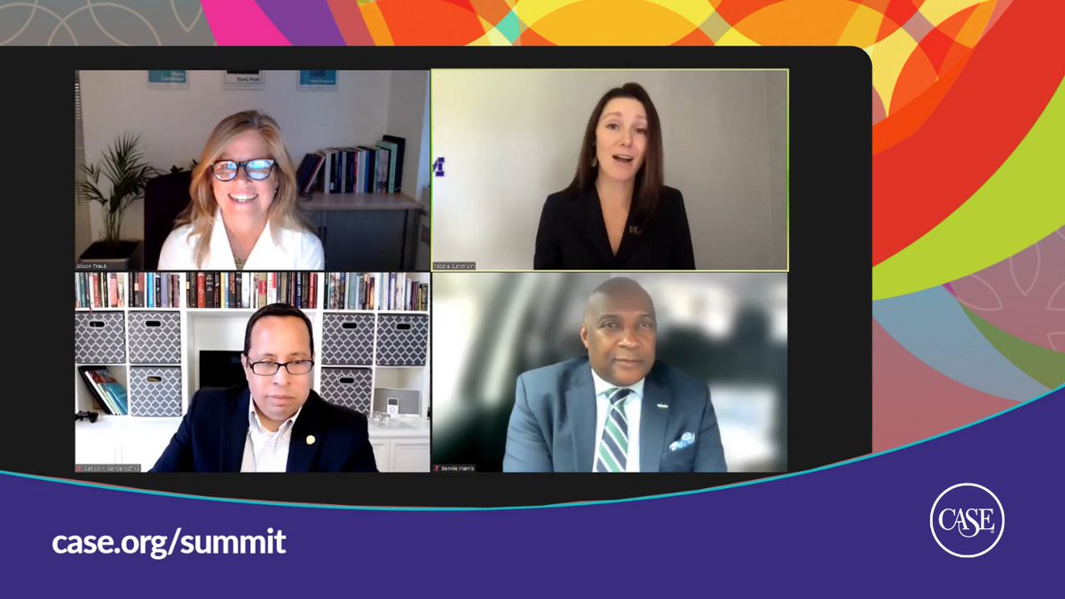 CASEAdvance's tweet photo. Three leadership tips to wrap up #CASEsummit:

1. "Support your people; they have been working tirelessly through the pandemic." - @nikkisunstrum

2. "Build a network that's representative of the community you serve." - @carloshga

3. "Find a younger mentor." - @BDove1987 https://t.co/KDHATCliS2