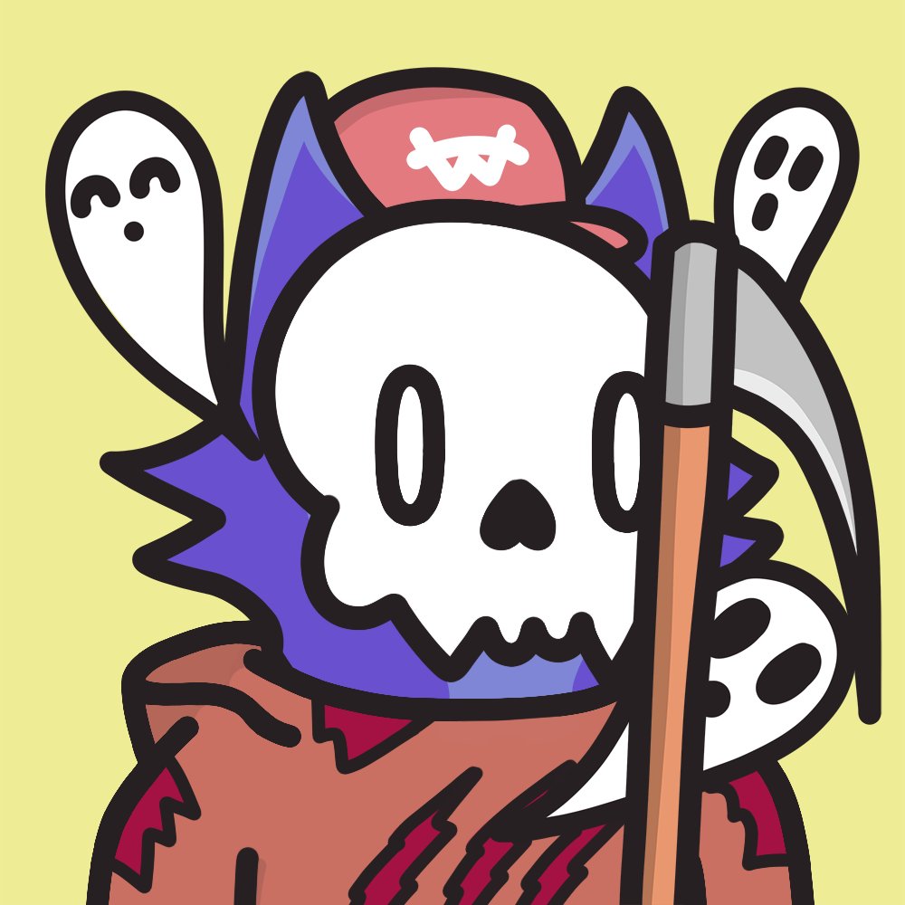 IceStarky's tweet photo. @FangGangNFT 
Trick #howloween 
happy howloween🎃 https://t.co/NWiRY8wCuz