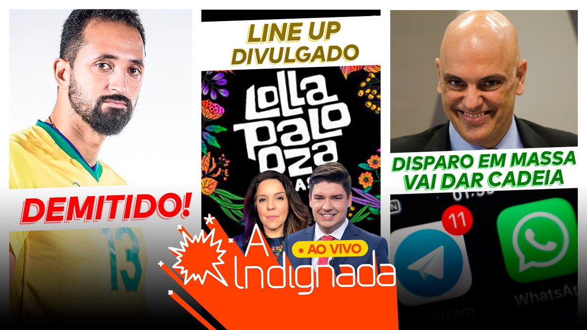LuLiviero's tweet photo. Chegando com o A Indignada!
E hoje tem Bruno Peruka comentando as notícias quentes da semana!
Vem! A partir das 8 da noite! https://t.co/hI39jaYGY6
#aindignada #brunoperuka #lucianaliviero #noticia #aovivo https://t.co/qKt2Uwa8Bb