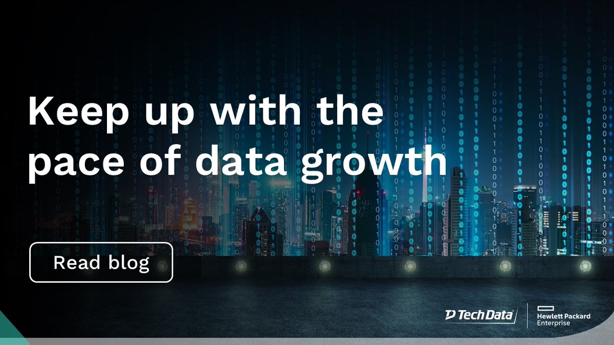 Do your customers need help overcoming the challenges of building and deploying a #datapipeline? Take a look at how <a href="/HPE/">HPE</a> can help when it comes to keeping up with the pace of data growth: community.hpe.com/t5/Servers-Sys…

#HPECompute