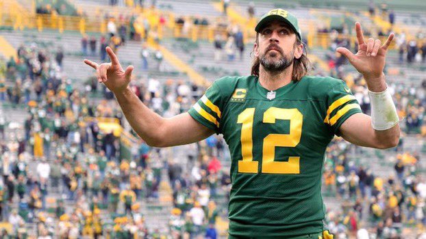 BovadaOfficial's tweet image. Without his top 3 receivers tonight, will Aaron Rodgers hit his passing yards prop? 

Over 265.5 (-120)
Under 265.5 (-110)

🏈 lines —&amp;gt; bit.ly/2R9JvSZ