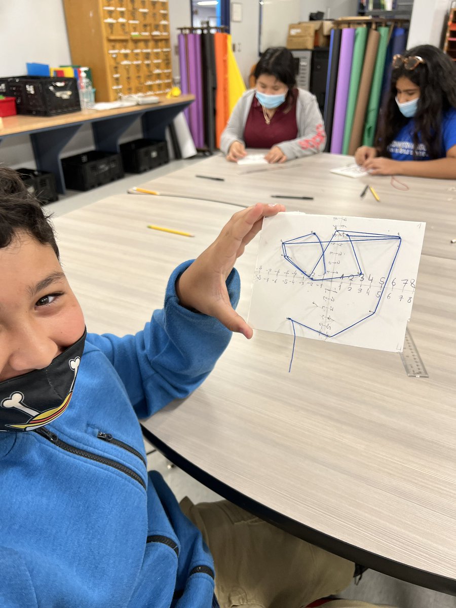 ConnistonMiddle's tweet photo. #TBT That one time we made our own coordinate planes in the #inquirylab during math! #mathrocks #BlueMarlinStrong @Connistonmath @ConnistonPrn @lisettecreate https://t.co/BkmhiK9a0T