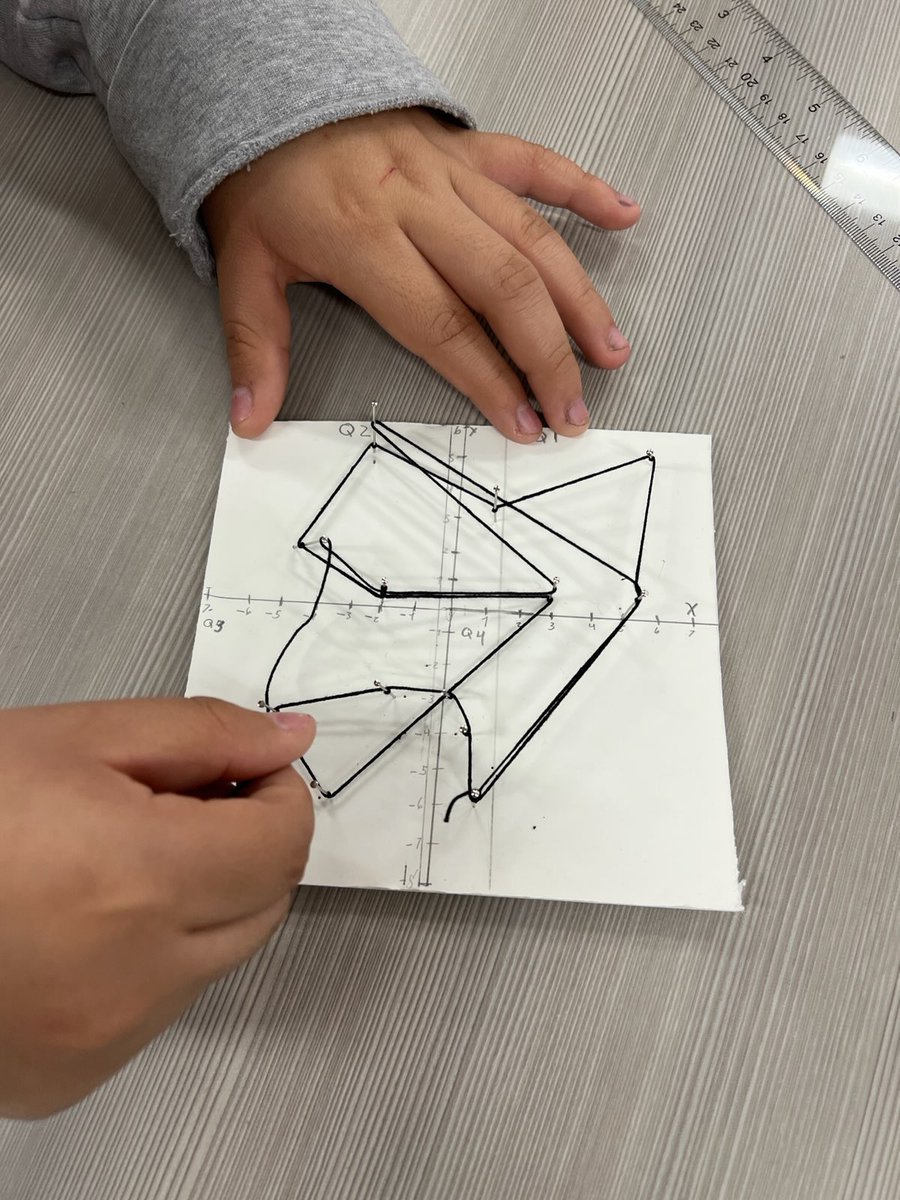 ConnistonMiddle's tweet photo. #TBT That one time we made our own coordinate planes in the #inquirylab during math! #mathrocks #BlueMarlinStrong @Connistonmath @ConnistonPrn @lisettecreate https://t.co/BkmhiK9a0T