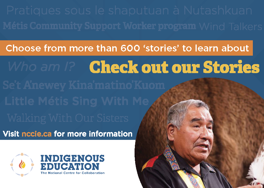 Choose from more than 600 ‘stories’ to learn about a sampling of inspiring Indigenous education initiatives from coast to coast to coast. #nccie #stories #IndigenousEducation #canada #national
Check it out at: nccie.ca/stories/