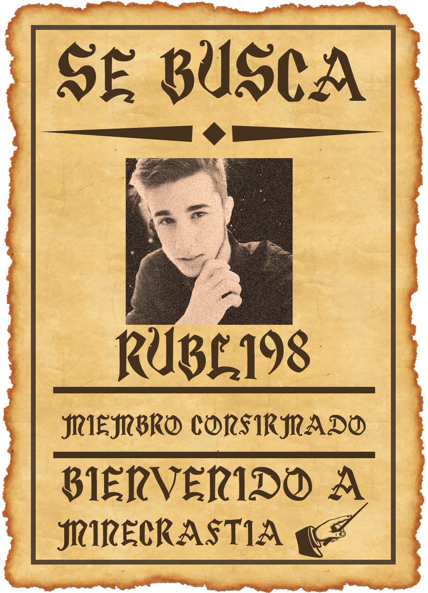 MinecraftiaSmp's tweet photo. El guaperas @Rubli98 se nos une a #MinecraftiaSMP para petarlo. Bienvenido 7w7 https://t.co/fXJWoAdKA9