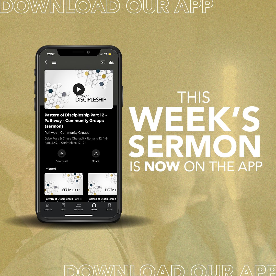 lpdecatur's tweet photo. Did you miss this past Sunday? Don't worry 😎you can catch up on our app! #lpchurch https://t.co/euFilqlhOv
