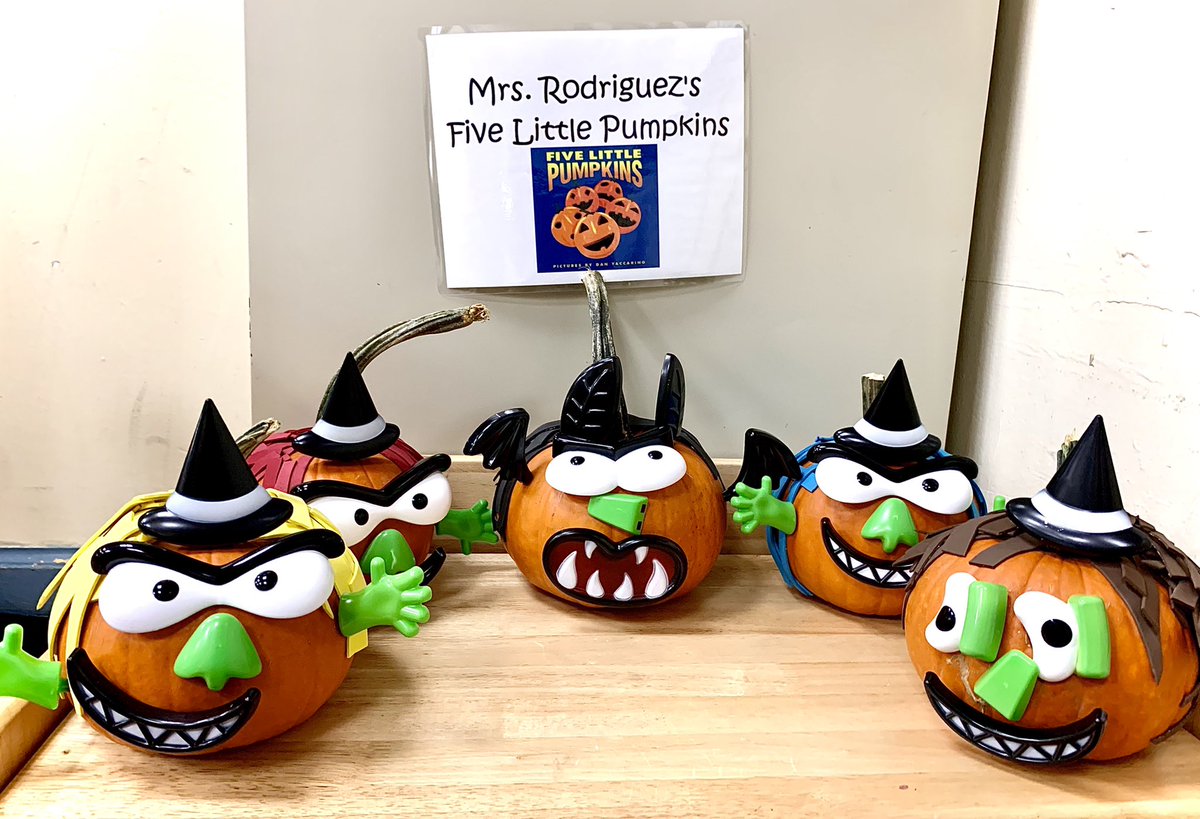 crod11218's tweet image. Five Little Pumpkins               
          🎃🎃🎃🎃🎃

#LiteracyFun