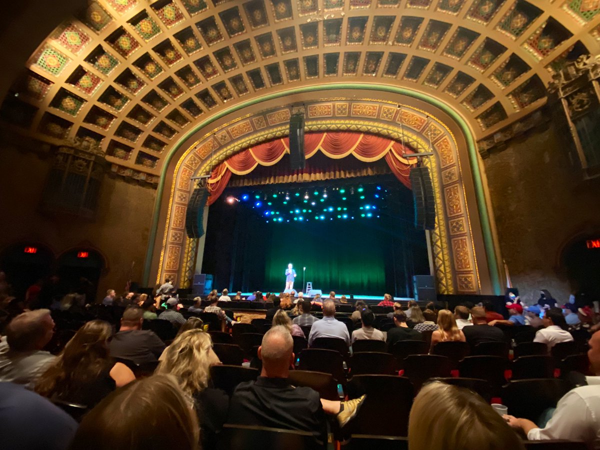 jakegordon's tweet photo. Bring on @bertkreischer!!!!! Love the beautiful historic @FloridaTheatre in #DTJax! Even better drinking a #BertyBoy &amp; waiting for #TheMachine to make us laugh our asses off! https://t.co/w91KRmfYC3