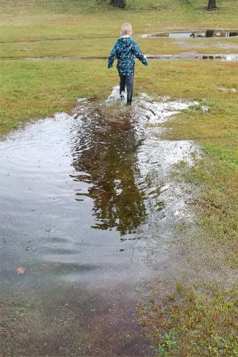 #rainyday #puddlereflection #puddlejumper