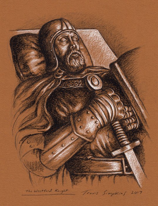 TravisSimpkins7's tweet photo. The Westford Knight
Sketch by Travis Simpkins https://t.co/UjuDuBuUwV
#WestfordKnight #KnightsTemplar #HookedX #Effigy #AmericaUnearthed #ScottWolter #HistoryChannel #NewportTower #KensingtonRunestone #TravisSimpkins #HolyGrail #Templars #Freemasons #Freemasonry #art #sketch https://t.co/6xXhKDsZpk