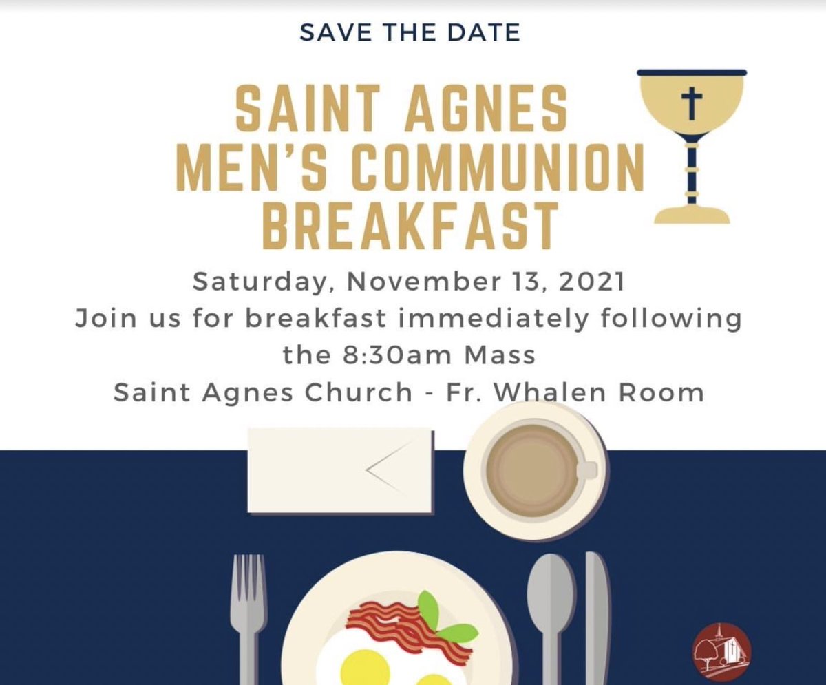 KofC17401's tweet photo. Join us for a Men's Communion Breakfast on Nov 13.  Guest speaker will be Phil Cuzzi, a MLB Umpire &amp; close friend of Fr Bill.  Phil will be sharing how he finds time for his faith while he travels.   
All males are welcome to attend. 
#clarkcatholic #stagnesclark #stagnesclarknj https://t.co/tU1rn7Lbzt