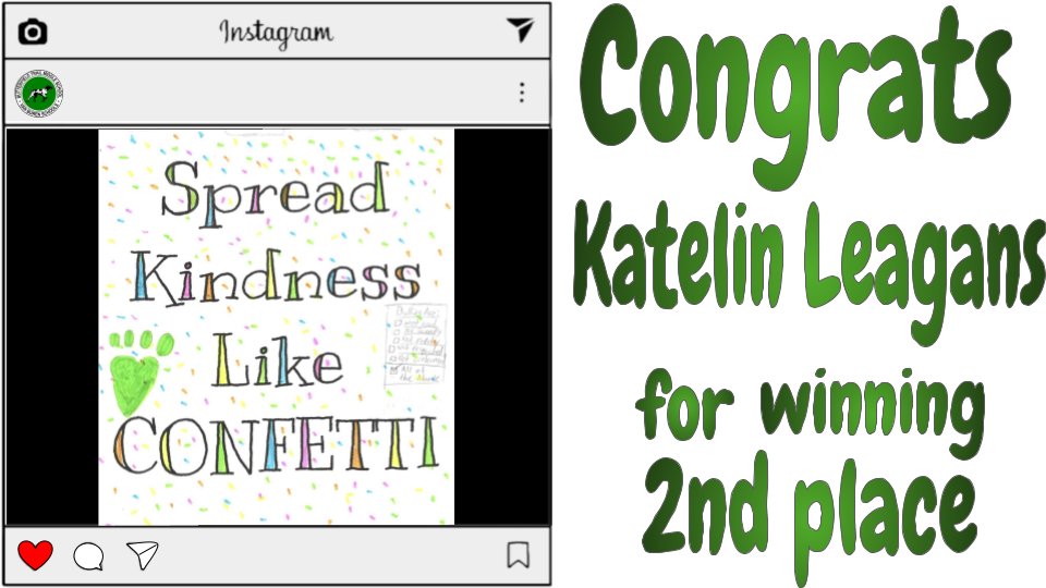 ButterfieldTMS's tweet photo. Congratulations to these three BTMS artists who placed top 3 in the Bullying Prevention Month poster contest! #PointOutKindness https://t.co/GfFPQNvlVp