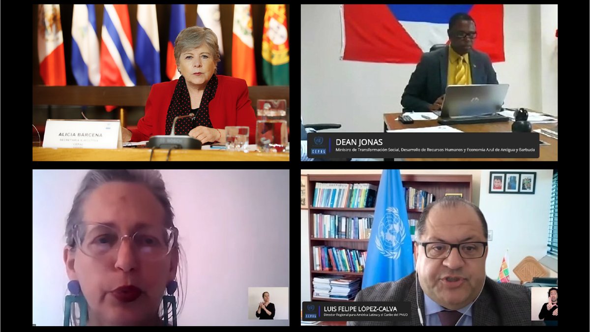 eclac_un's tweet photo. #LatinAmerican and #Caribbean countries reaffirmed the importance of safeguarding the region’s progress on #SocialDevelopment and preventing setbacks amid the crisis unleashed by the pandemic. 
Find out more here 👉https://t.co/hK1j7cpzz0 https://t.co/NRzNDirUye