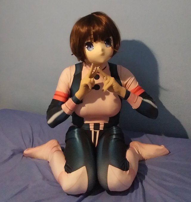 More Ochaco kigurumi trying to be cute~~ #kigurumi #cosplay #anime #animegao #urarakaochako  #Ochakouraraka<a href="/tag/kigurumi"class="tags">#kigurumi</a><a href="/tag/cute"class="tags"><span>#cute</span></a><a href="/tag/doll"class="tags"><span>#doll</span></a><a href="/tag/anime"class="tags"><span>#anime</span></a><a href="/tag/cosplay"class="tags"><span>#cosplay</span></a><a href="/tag/sexdoll"class="tags"><span>#sexdoll</span></a><a href="/tag/zentai"class="tags"><span>#zentai</span></a><a href="/tag/bokunoheroacademia"class="tags"><span>#bokunoheroacademia</span></a>