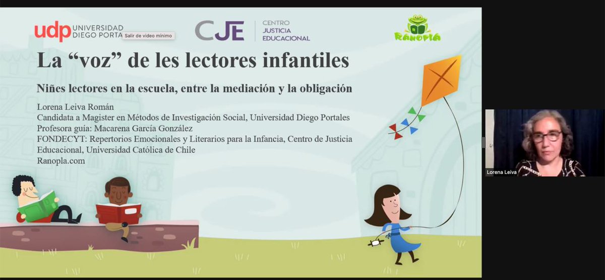 DAY 9 #IRSCL21 

➡️ Session 32, Stream B - Panel: #Entramados 🧶 lectores: Literacidades y afectos en la mediación lectora