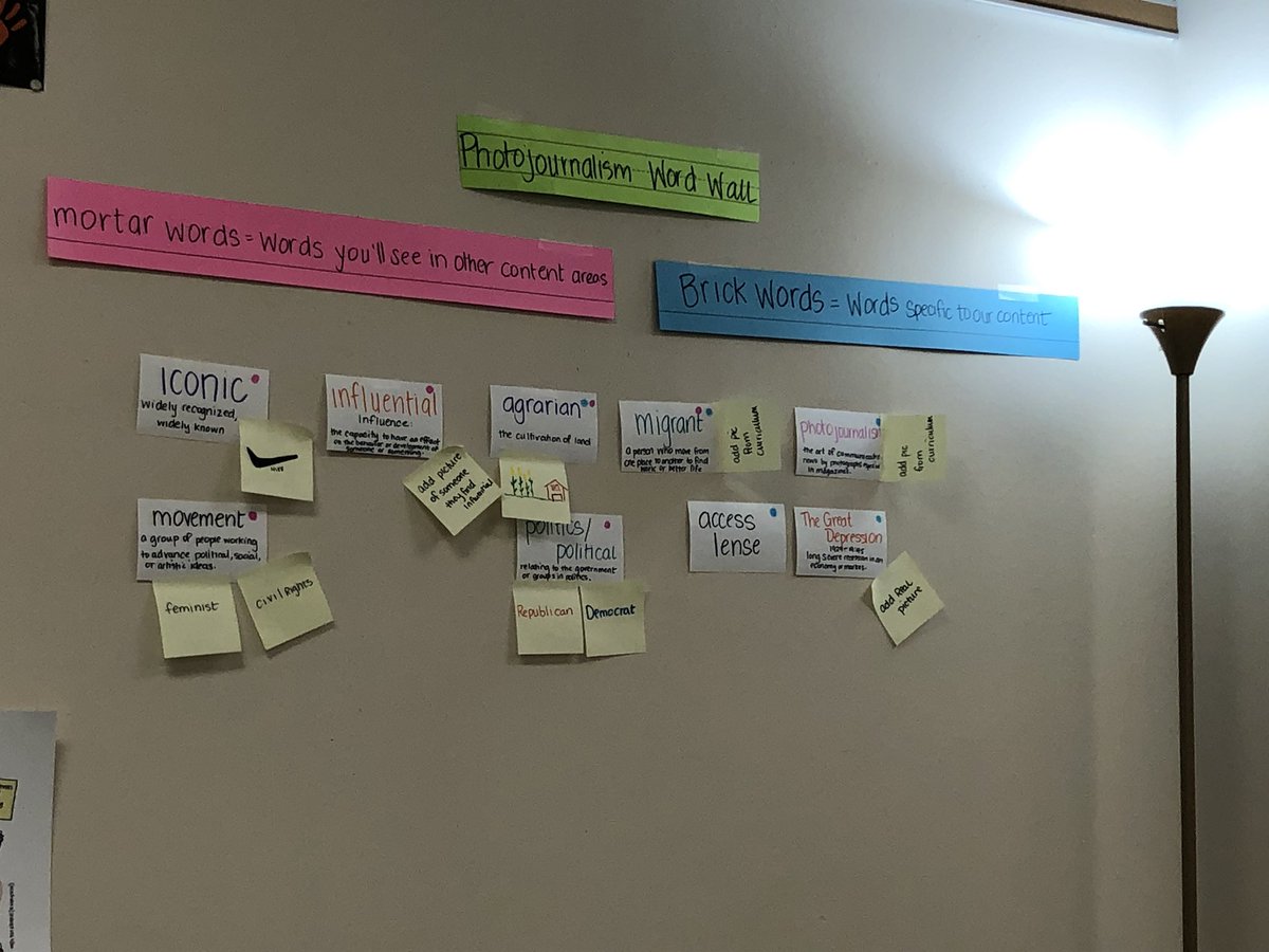 Miss Mitchell (@bkmitchell2) on Twitter photo Shoutout to our Instructional Specialist, <a href="/MrsPickensMoten/">Amber Pickens-Moten</a>, for modeling district expectations (i.e. effective & up-to-date word walls and anchor charts) for our photojournalism unit. Shoutout to our Instructional Specialist, <a href="/MrsPickensMoten/">Amber Pickens-Moten</a>, for modeling district expectations (i.e. effective & up-to-date word walls and anchor charts) for our photojournalism unit.