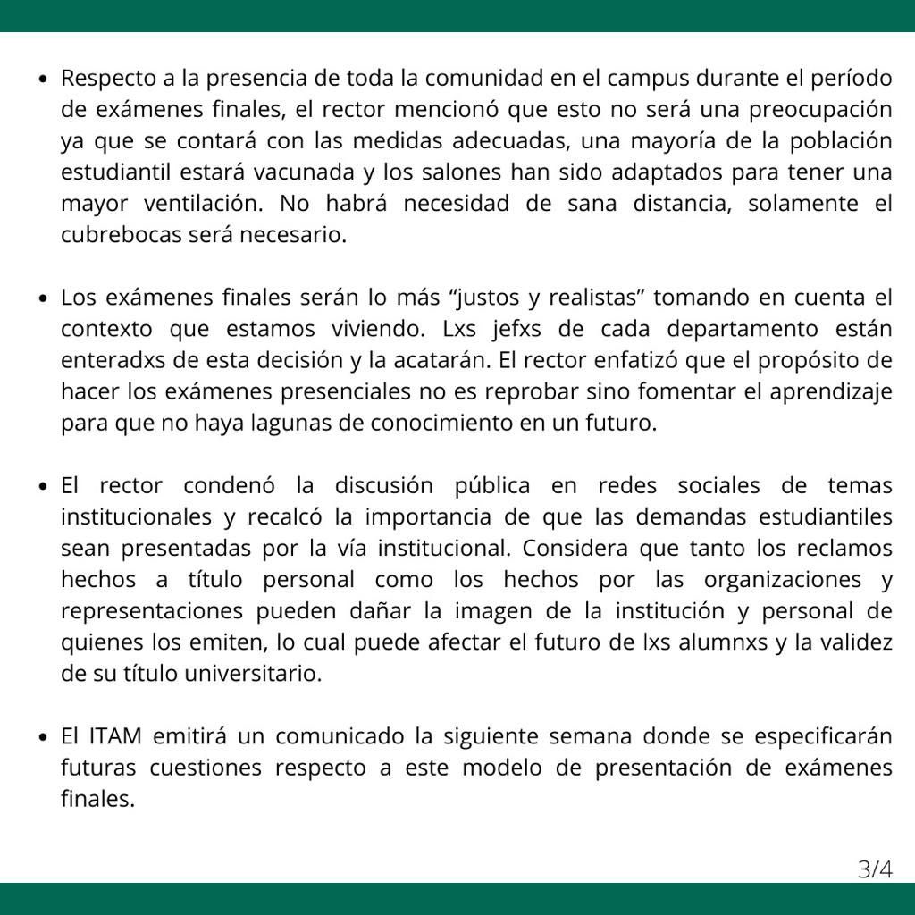 FODA2021's tweet photo. Les compartimos los puntos principales de la reunión de ayer con el rector https://t.co/v3neXJHHTj
