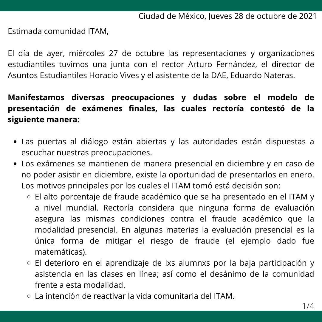 FODA2021's tweet photo. Les compartimos los puntos principales de la reunión de ayer con el rector https://t.co/v3neXJHHTj