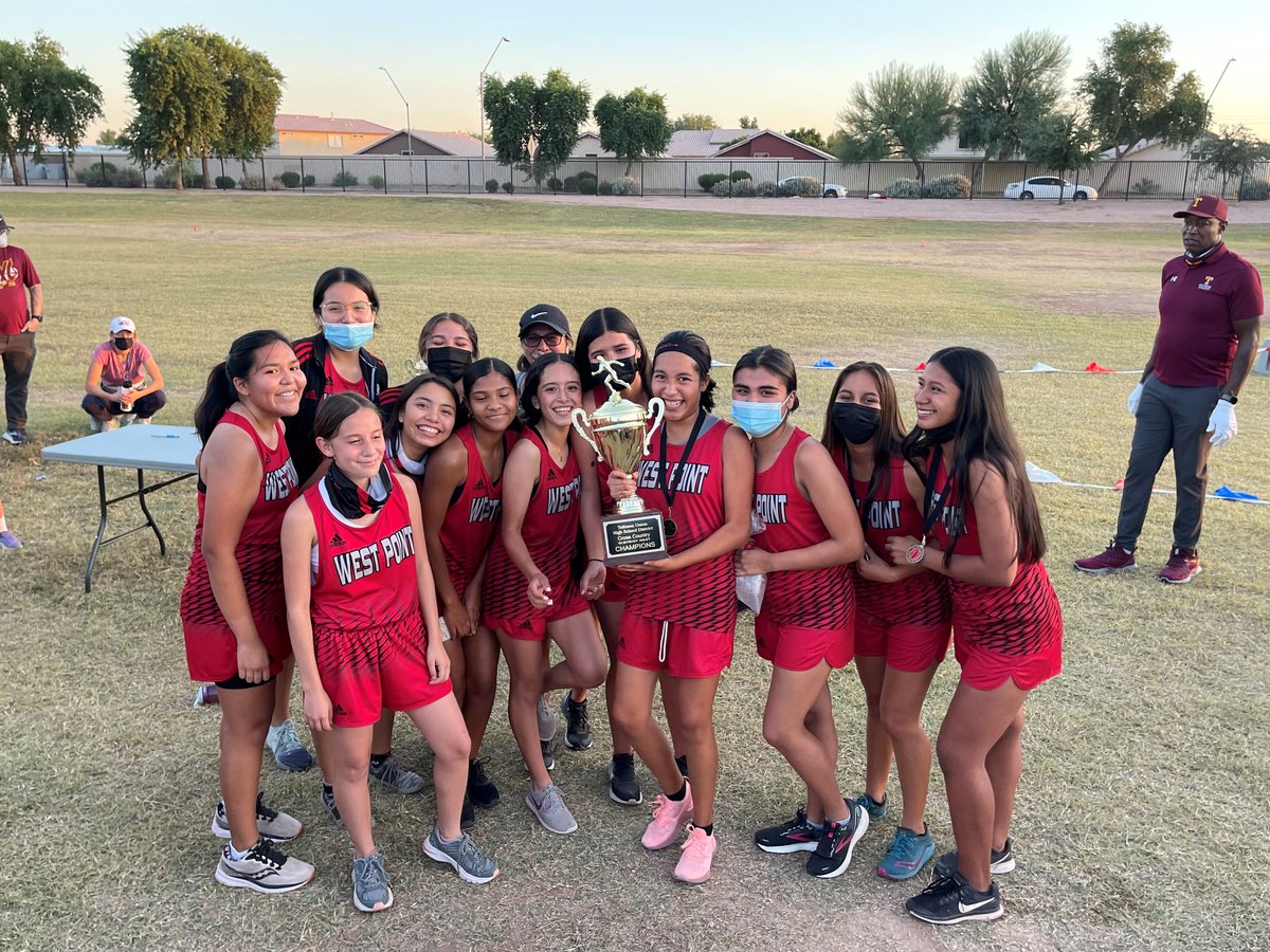 TollesonUhsd's tweet photo. Congratulations to our recent @TollesonUhsd Cross Country Champions. #DoItWithPride https://t.co/IU2ly55Y3m