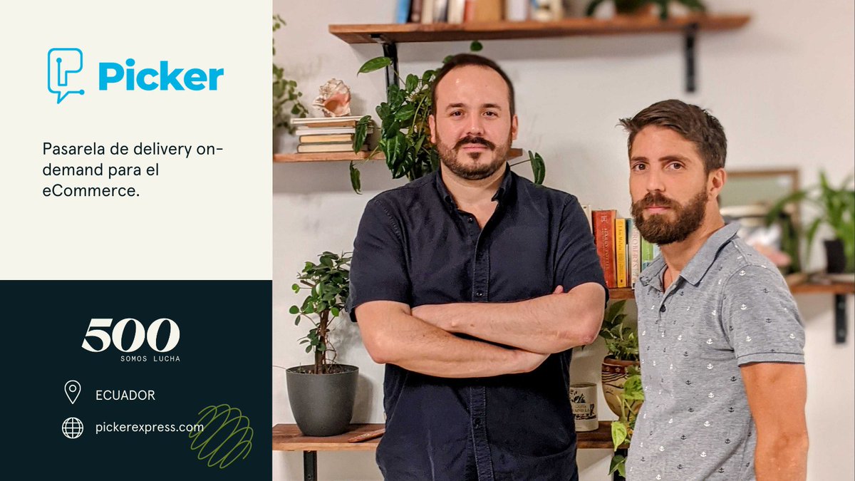 500LatAm's tweet photo. Te presentamos a @picker_ec, la primera startup ecuatoriana de #Batch14. Picker es la pasarela de delivery on-demand para el eCommerce. Conoce más de ellos en https://t.co/Fsw0Ob3mHt https://t.co/5CJsid8Tg5