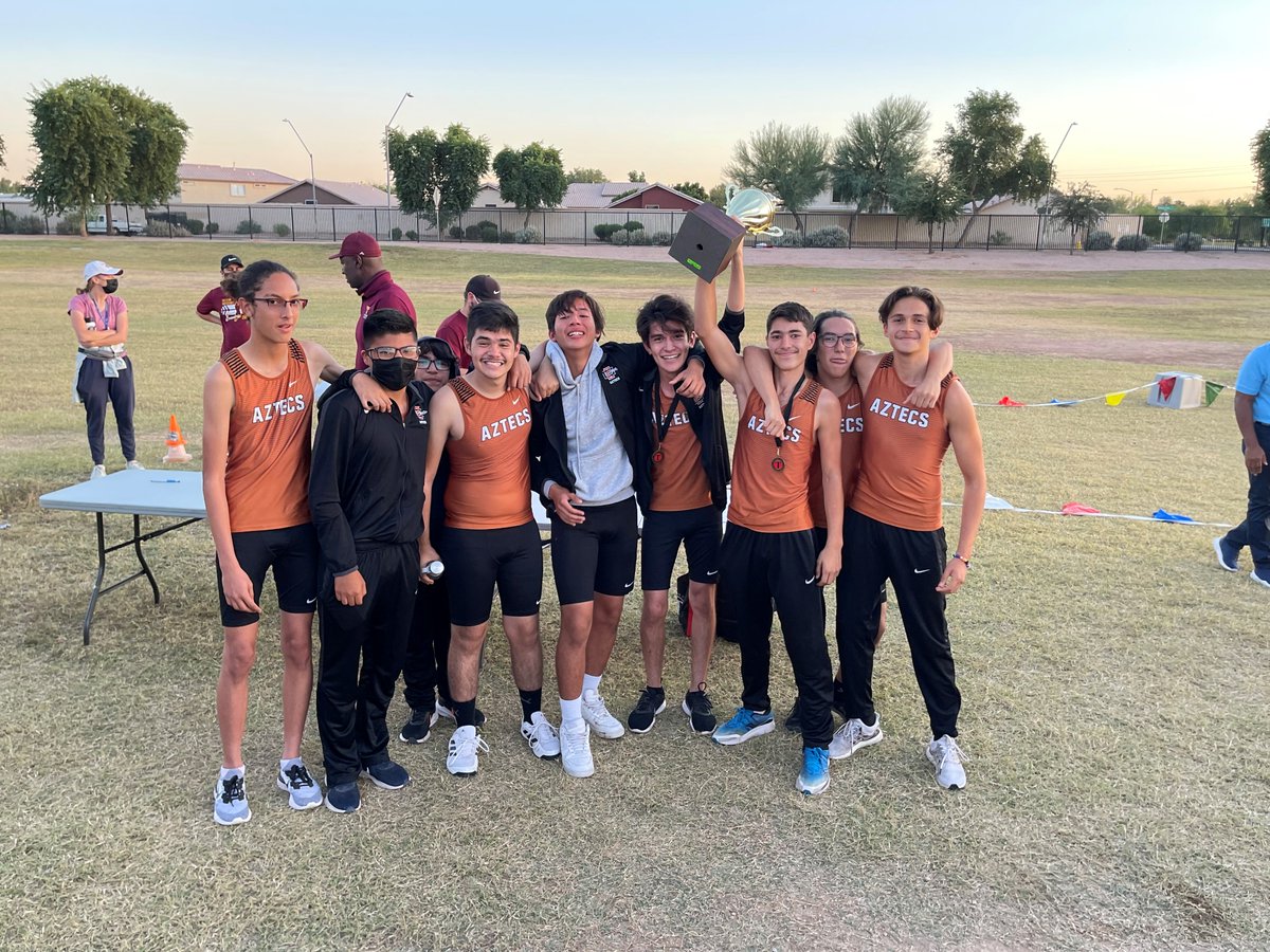 TollesonUhsd's tweet photo. Congratulations to our recent @TollesonUhsd Cross Country Champions. #DoItWithPride https://t.co/IU2ly55Y3m