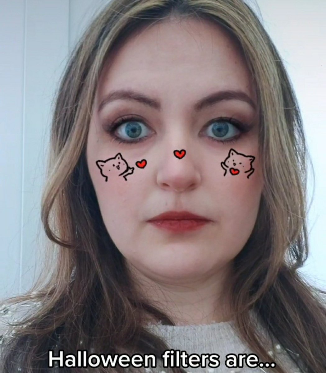Some of this year's scariest TikTok Halloween filters...
