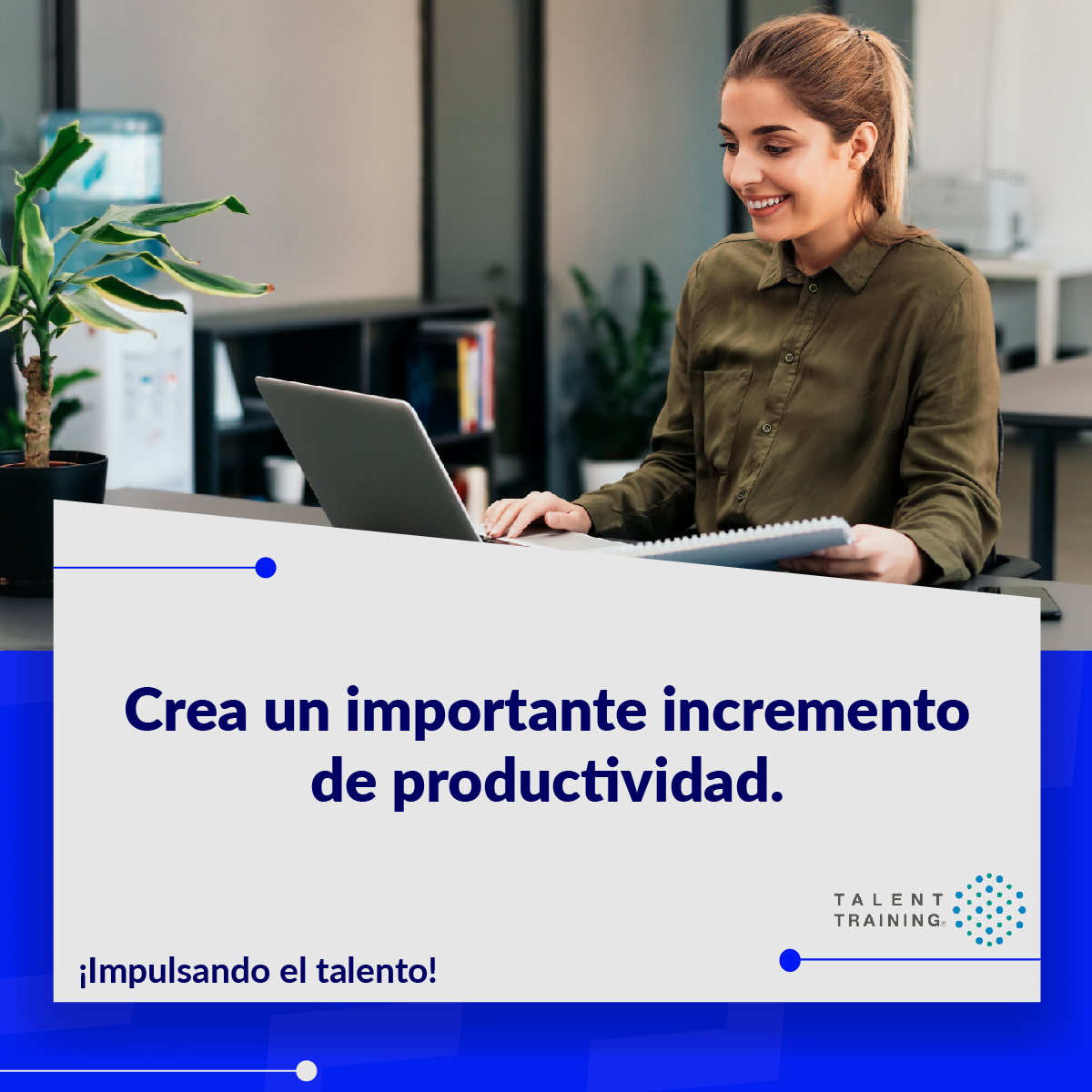 Focus4Growth_'s tweet photo. 👩‍💻 Emplea capacitación online en tu organización.

Impulsa el talento con Talent Training.
.
.
.
#TalentTraining #Plataforma #CapacitaciónVirtual #ConsultoríaDigital #HomeOffice #Teletrabajo https://t.co/1PZsNQ9AmH