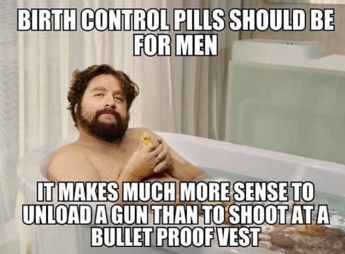 katiecrazylady's tweet photo. This is so true!
#birthcontrolformen🙌🏻😂 https://t.co/7RA7YueK7y