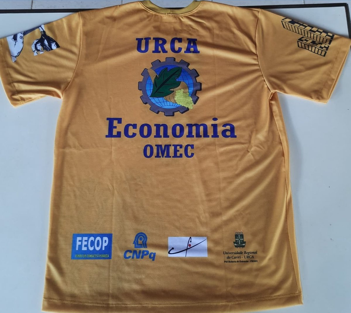 🚩Nova Camisa do Observatório das Migrações no Estado do Ceará. A mesma retrata os estudos em andamento:
i) Migrações e Pendularidade em Regiões Metropolitanas e Cidades Médias do interior do Nordeste
ii) Econ. Social e do Trab.
iii) Apicultura como fonte de trabalho e renda