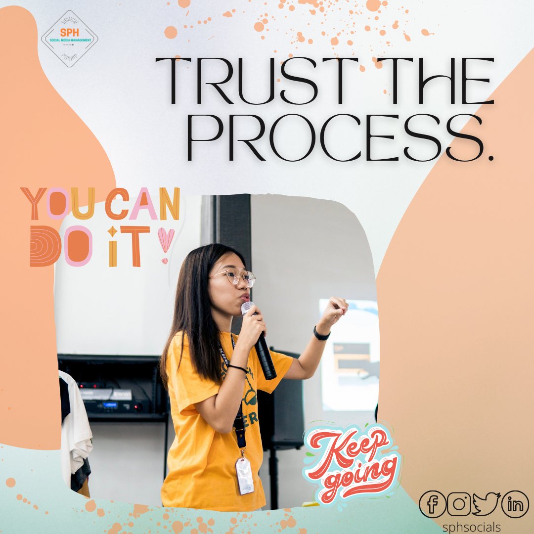 sphsocials's tweet photo. "𝕿𝖗𝖚𝖘𝖙 𝖙𝖍𝖊 𝕻𝖗𝖔𝖈𝖊𝖘𝖘," has been one of my favorite quotes. 💗 So now I'm chasing my passion by becoming a Social Media Manager to help others as I enjoy what I do. 💗 #trustheprocess #socialmediamanager https://t.co/JH27zZWxQf