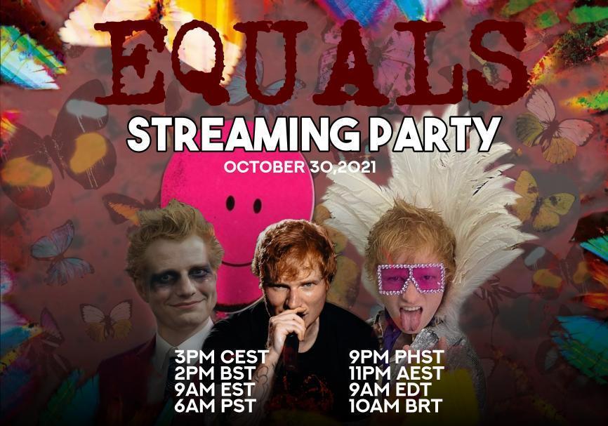 #Equalslisteningparty ❤️