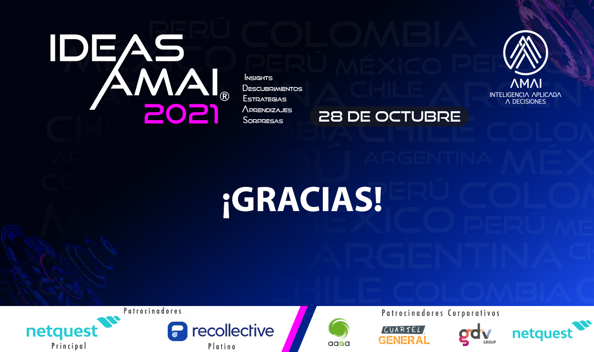 AmaiMexico's tweet photo. ¡Cerramos con éxito una edición más de #IDEASAMAI2021 GRACIAS A TODOS fue una gran jornada, nos llevamos retos y oportunidades de tanto conocimiento compartido por los expertos!
¡Nos vemos el próximo año! https://t.co/66exXnPkCd