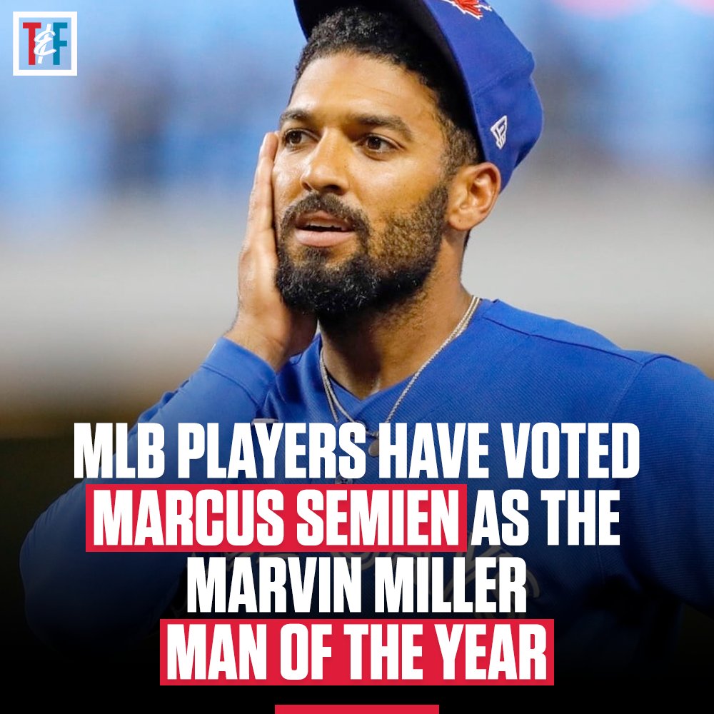 Robbie Ray and Marcus Semien took home some hardware at the 2021 MLB Players Choice Awards

#BlueJays
