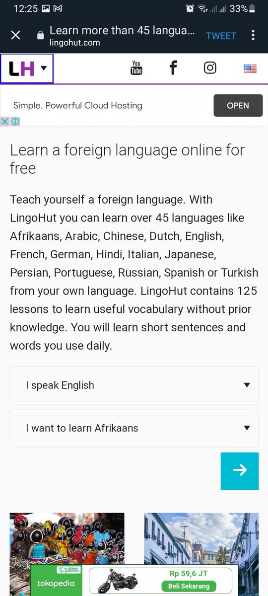 prkdlx's tweet image. Nemu ini, situs buat belajar bahasa asing gratis:

— Learn a language
learnalanguage.com
— Lingo Hut
lingohut.com
— 50 Languages
50languages.com
— Language Flashcards
imendi.com

.