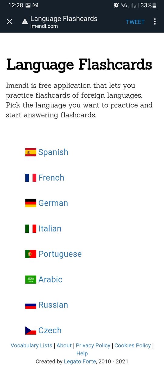 prkdlx's tweet image. Nemu ini, situs buat belajar bahasa asing gratis:

— Learn a language
learnalanguage.com
— Lingo Hut
lingohut.com
— 50 Languages
50languages.com
— Language Flashcards
imendi.com

.