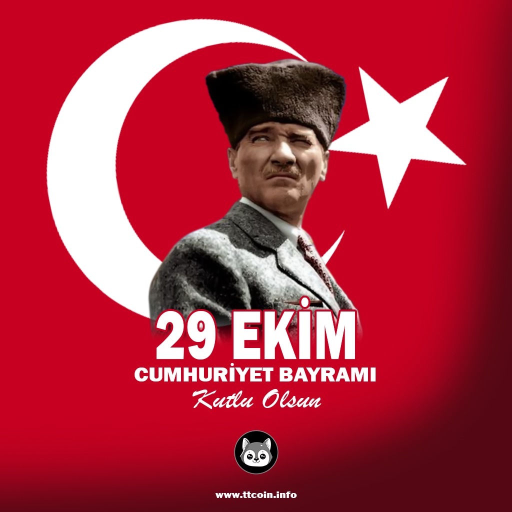 ttcoinofficial's tweet photo. Happy 98th anniversary of the Republic of Turkey.

#29ekimcumhuriyetbayramı https://t.co/8n5fF251WF