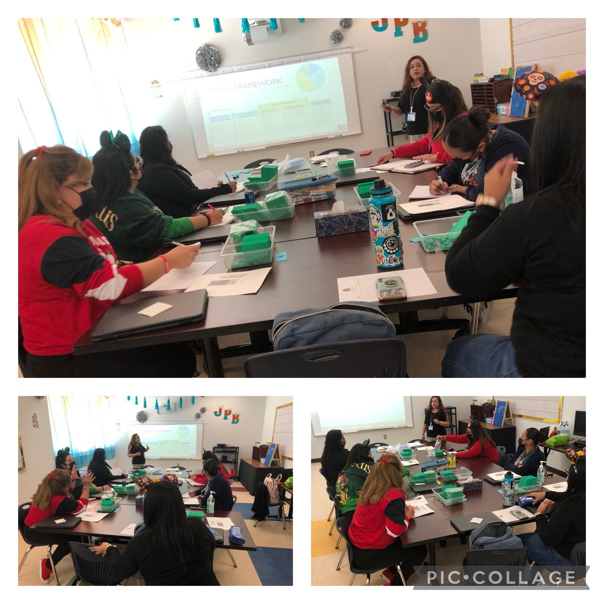 MarkRod_BNES's tweet photo. Ding, ding! Math bell Ringers at its best. Thank you @EMarquez_CI engagement at this PLT was off the charts! 2nd grade teachers you flat out ROCK. #teamSISD #butler_es https://t.co/Ql71NwL5Iy