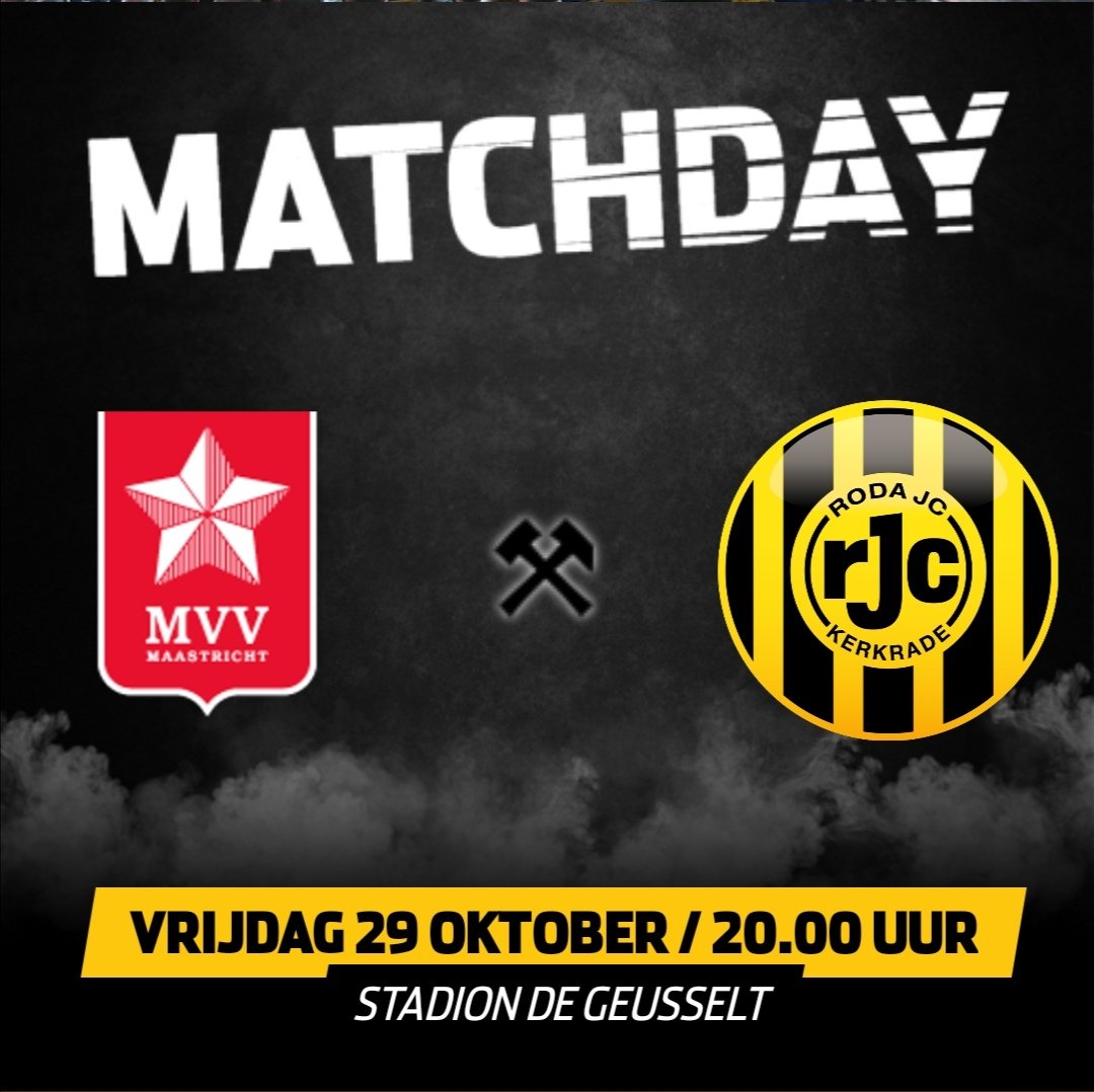 klompie0817's tweet image. #rodajc DERBY DAY!!!!! Sjengen-Koempels. Vorig seizoen na een 2-0 Achterstand nog met 2-4 gewonnen. Gaan de 3 punten ook Vanavond mee naar Kerkrade???