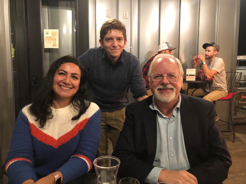 thserra's tweet photo. What an #optibeer evening in Lewisburg! Thanks for the visit, @miketrick! #orms https://t.co/ygjRqutPAj