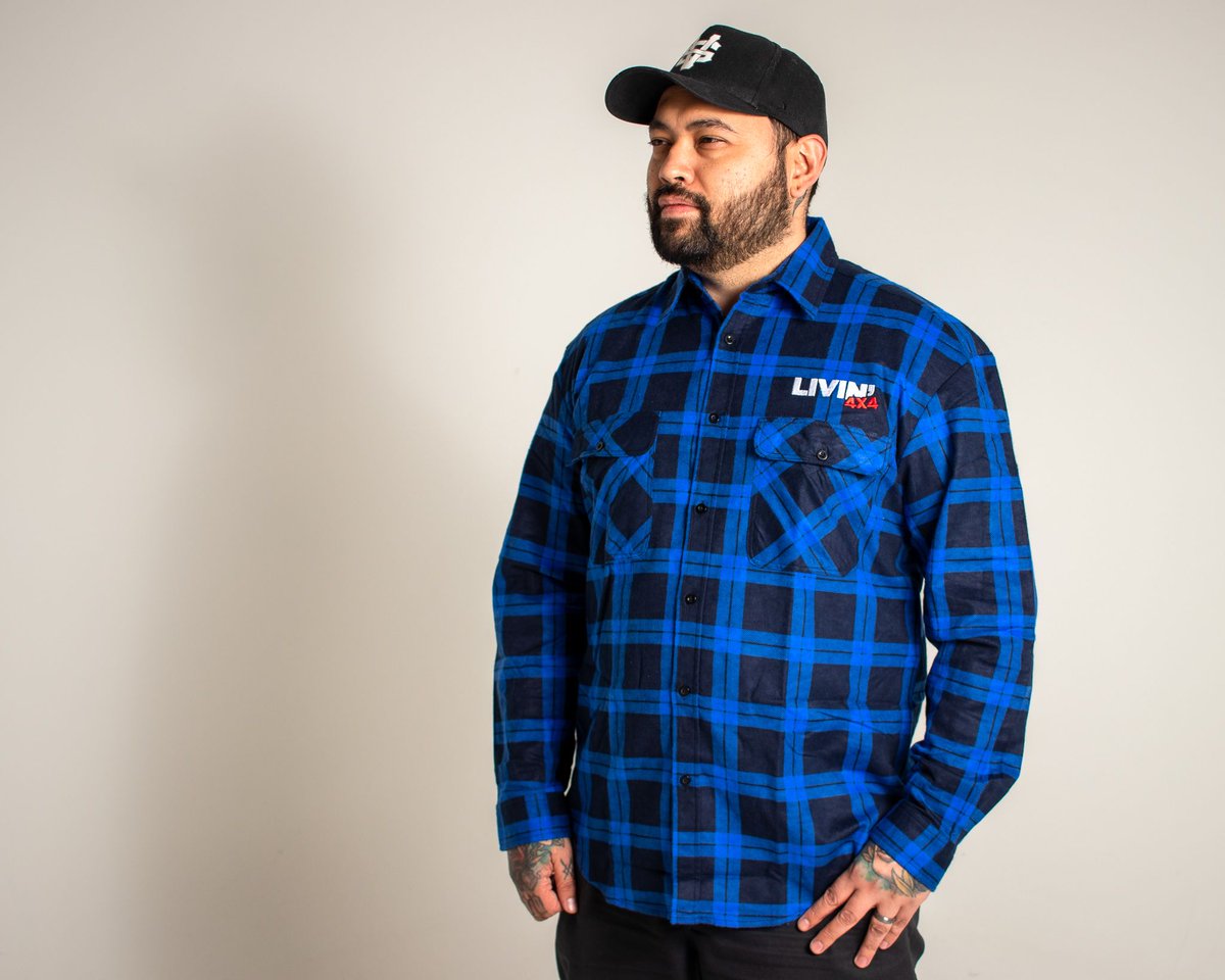 versusmerchmelb's tweet photo. Flanno Friday for LIVIN 4X4!

We like to consider ourselves flanno aficionados and these are legit. They're high quality, look great, and most importantly... comfy as F$#%!

Hit up our awesome merch specialists for a batch with embroidered pocket logos!
📧 info@versusmerch.com https://t.co/iEpAsHk0TV