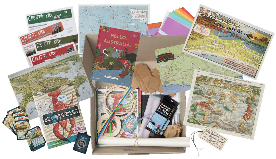 statelibrarynsw's tweet photo. Happy #NSWChildrensWeek! 🎁 It's your last chance to order our Creative Kids Box – a delightful parcel filled with activities to get kids drawing, playing, reading, crafting and writing.
Best of all, it's free with a Creative Kids voucher! ✨
Order now: https://t.co/ccMpoc9CUq https://t.co/SfNCym9zyX
