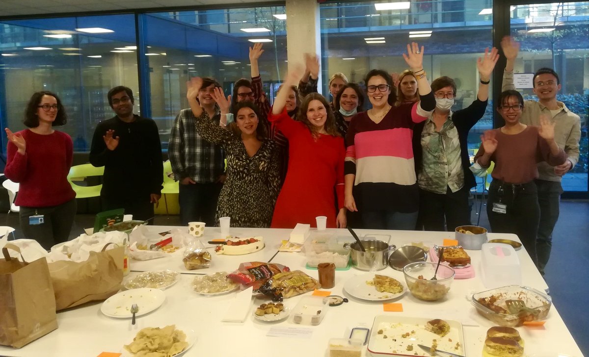 Cheering for our Danish postdoc Michelle Møhlenberg, who defended her thesis at <a href="/AarhusUni/">Aarhus Universitet</a> today. Unfortunately we could only participate via Zoom, but we did the best to support her from a distance. Congratulations to Michelle for a successful #PhD #defense !