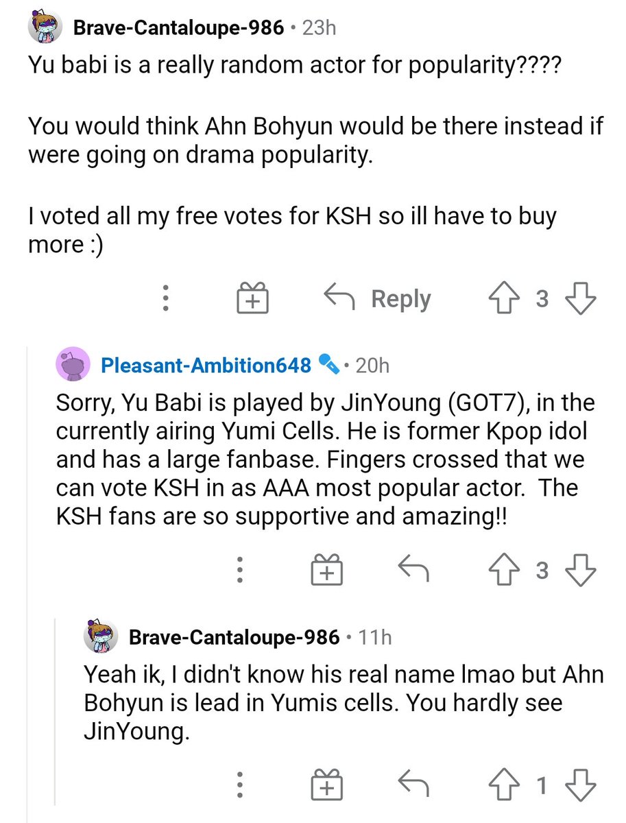 jinsonsdye's tweet photo. Can they just stfu? Random actor you say? First of all keep yourself updated. Park Jinyoung has been acting even BEFORE since "your" random actor showed up with his 2 romcoms. There are lot many comments like this discrediting jy. Let's get this award for him once voting resumes. https://t.co/qQcUPiV2aC