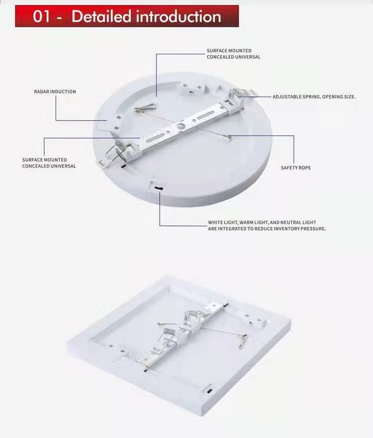 MiteLedLighting's tweet image. LED Panel Light &amp;amp; Surface Light With Sensor Function. 
Available in Dimmable. 
For additional information you may contact on
+86-13168568972. 
#sensorledlight #dimmableledlight 
#surfaceledlight