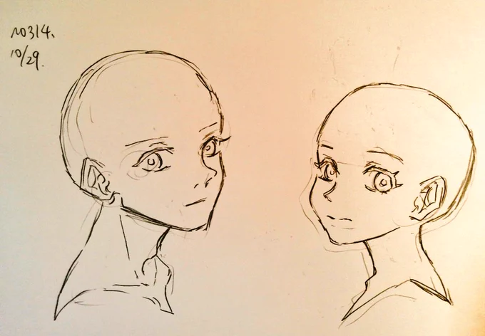 #一日一模写 314/365 1.2枚目、ふるいけいじ様 